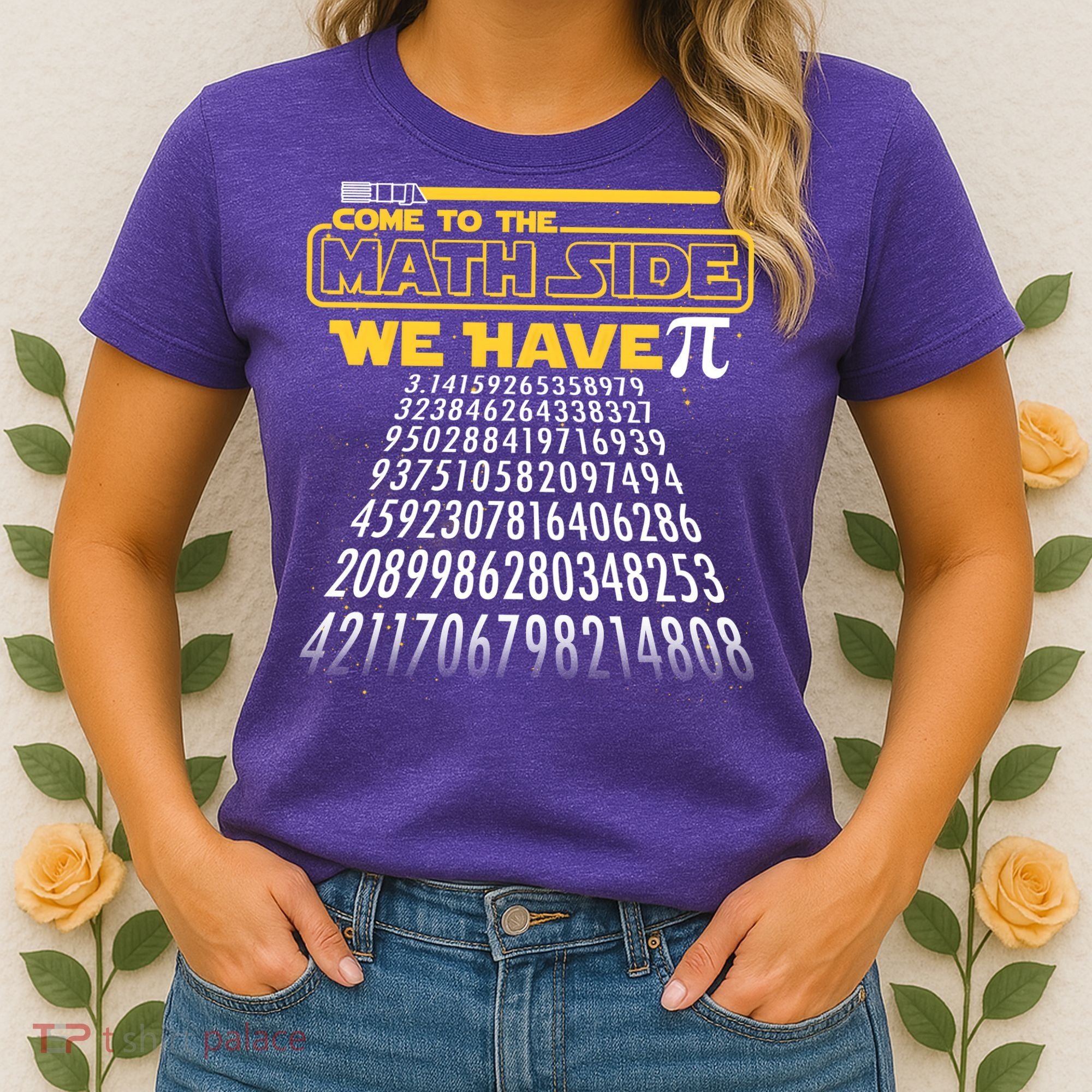Funny Pi 3.14 Day Come To The Math Side We Have Pi Women's T-Shirt