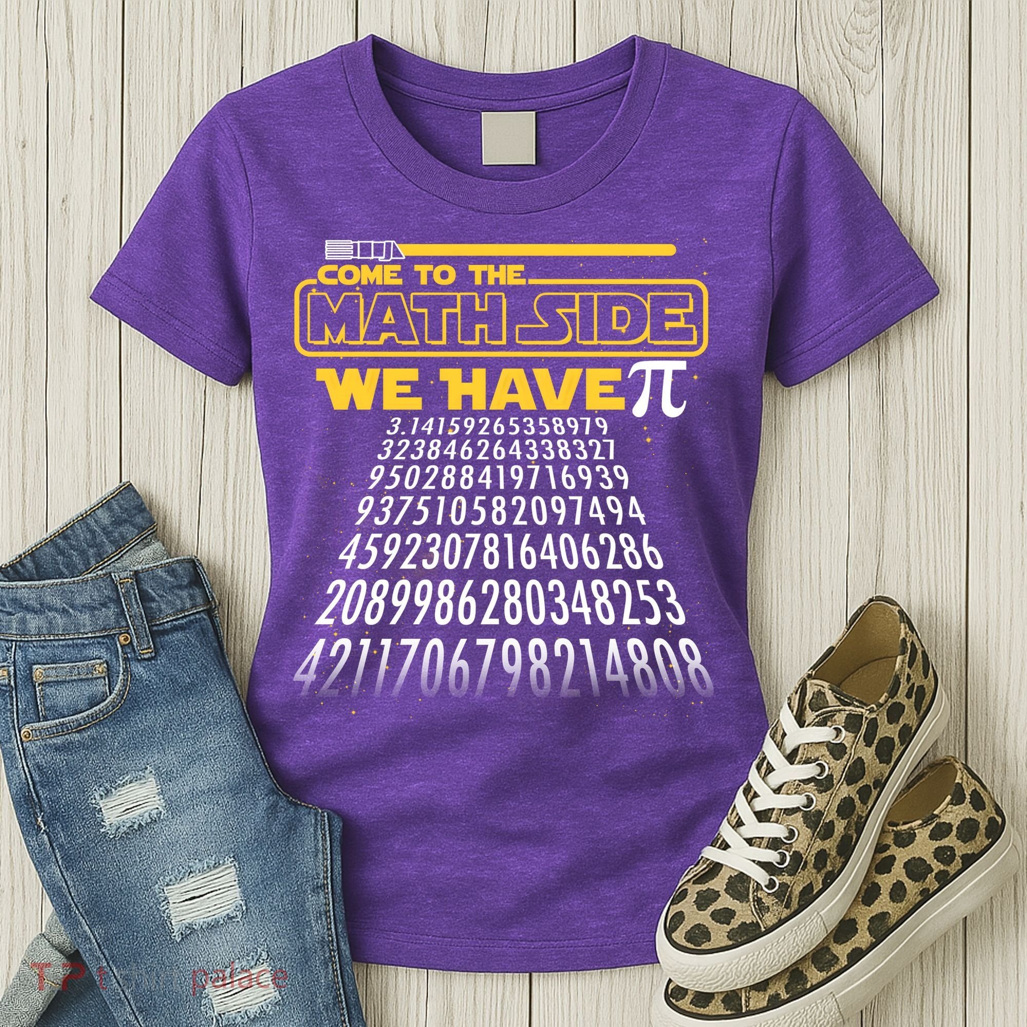 Funny Pi 3.14 Day Come To The Math Side We Have Pi Women's T-Shirt