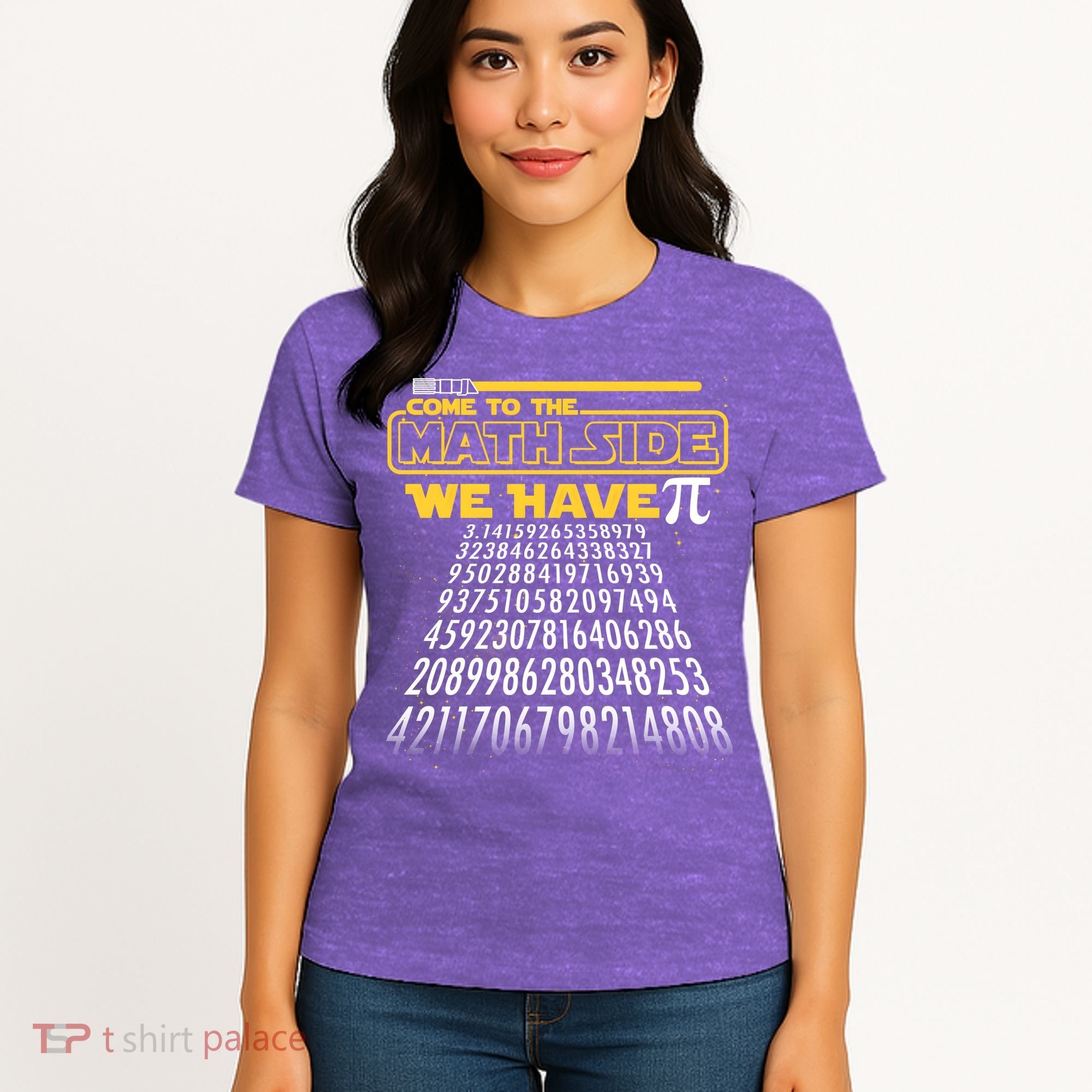 Funny Pi 3.14 Day Come To The Math Side We Have Pi Women's T-Shirt