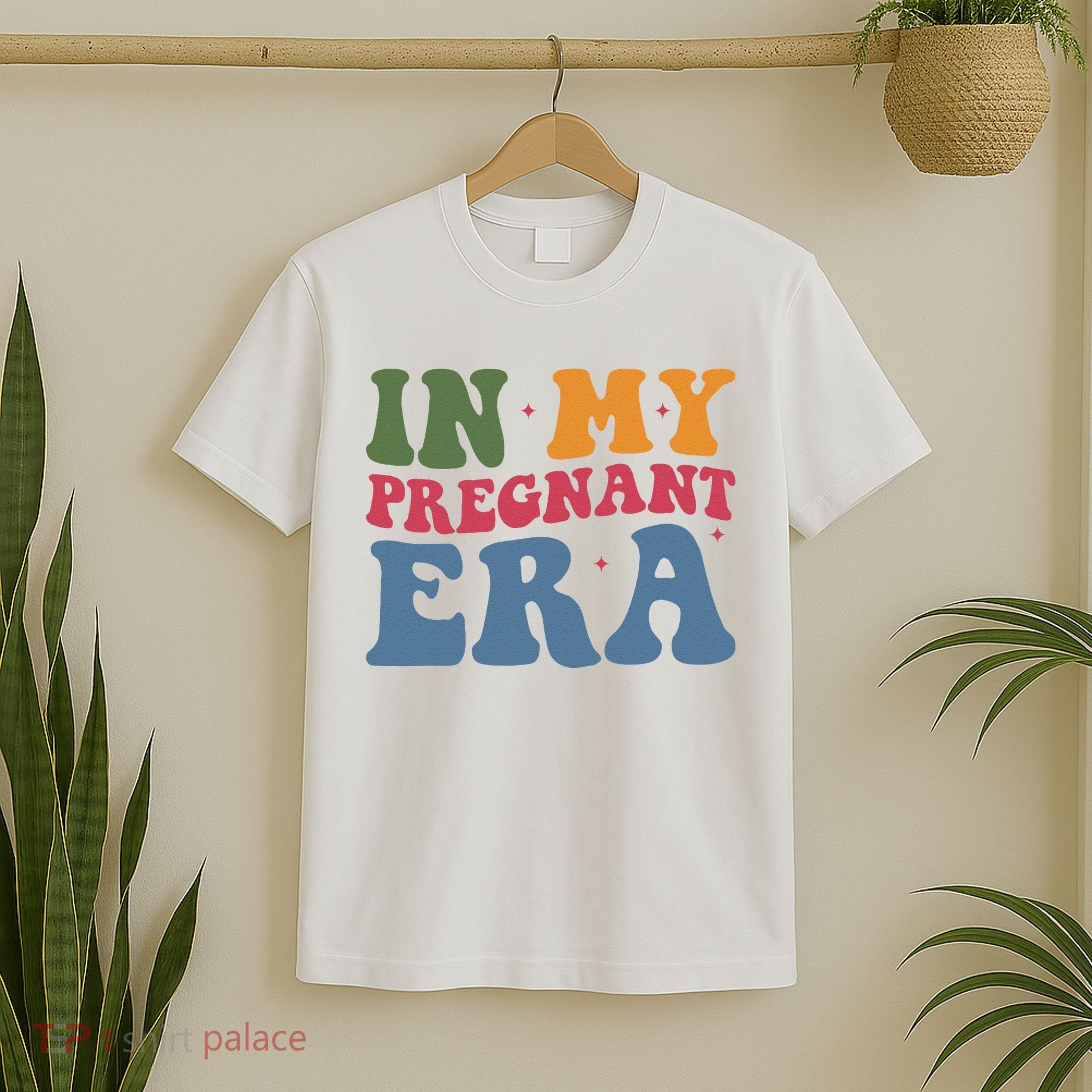 Funny Pregnancy Announcement In My Pregnant Era Pregnancy T-Shirt