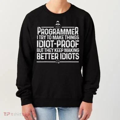 Funny Programmer Art Women Computer Coder Programming Women's Sweatshirt