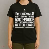 Funny Programmer Art Women Computer Coder Programming T-Shirt thumb 4