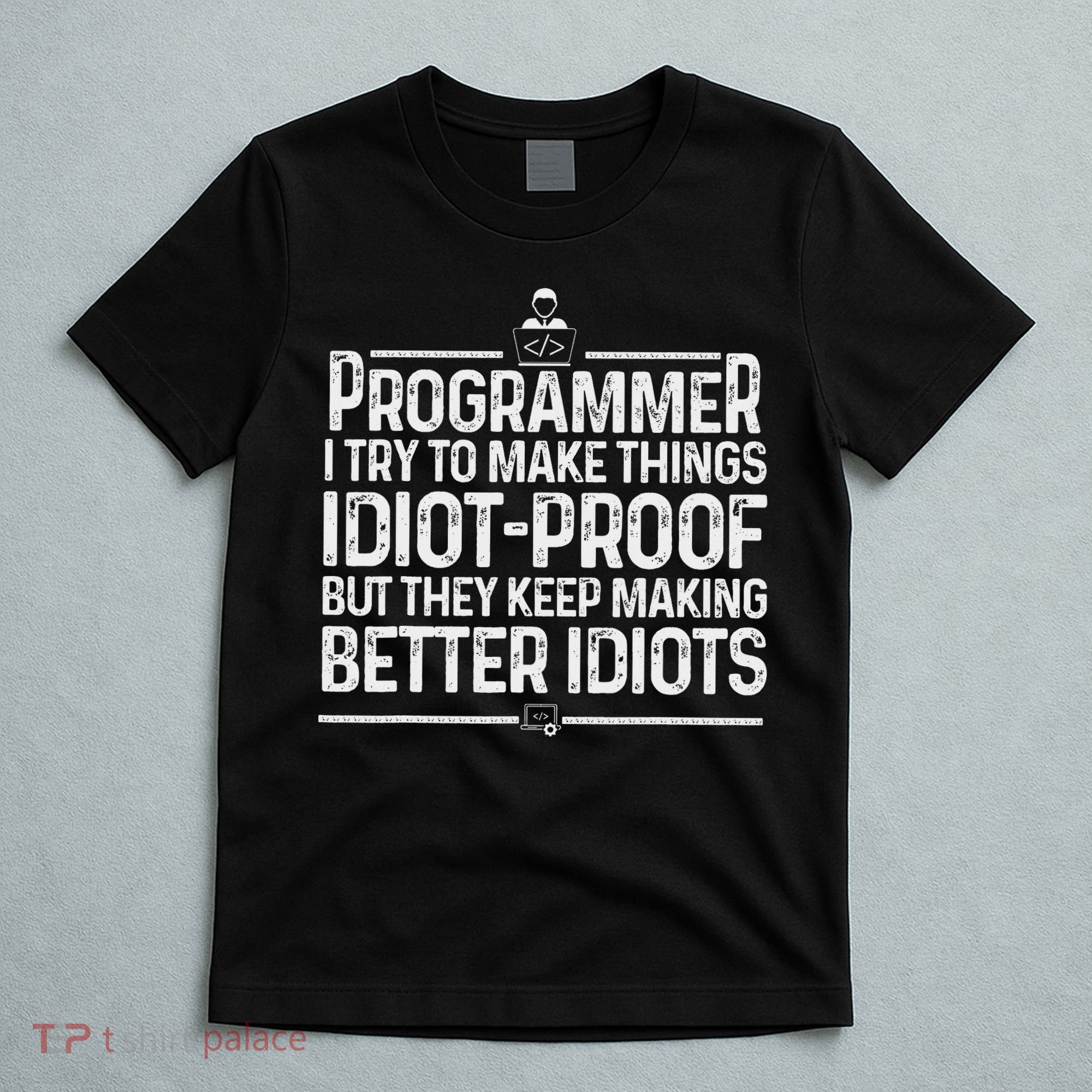 Funny Programmer Art Women Computer Coder Programming T-Shirt
