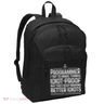 Funny Programmer Art Women Computer Coder Programming Port Authority Basic Backpack