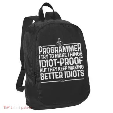 Funny Programmer Art Women Computer Coder Programming Port Authority Crush Ripstop Backpack
