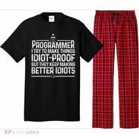 Funny Programmer Art Women Computer Coder Programming Pajama Set thumb 0
