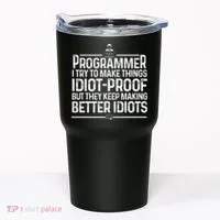 Funny Programmer Art Women Computer Coder Programming Tumbler thumb 0