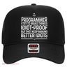 Funny Programmer Art Women Computer Coder Programming Hat
