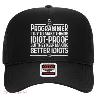 Funny Programmer Art Women Computer Coder Programming Hat