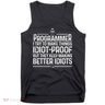 Funny Programmer Art Women Computer Coder Programming Tank Top