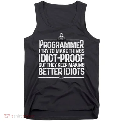 Funny Programmer Art Women Computer Coder Programming Tank Top