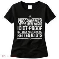 Funny Programmer Art Women Computer Coder Programming Women's T-Shirt thumb 0