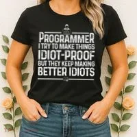 Funny Programmer Art Women Computer Coder Programming Women's T-Shirt thumb 2