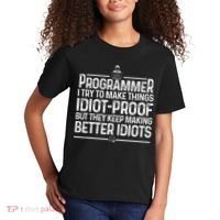 Funny Programmer Art Women Computer Coder Programming Kids T-Shirt thumb 2