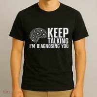Funny Psychologist Art For Women Psychology Graduation T-Shirt thumb 3