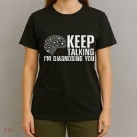 Funny Psychologist Art For Women Psychology Graduation T-Shirt thumb 4