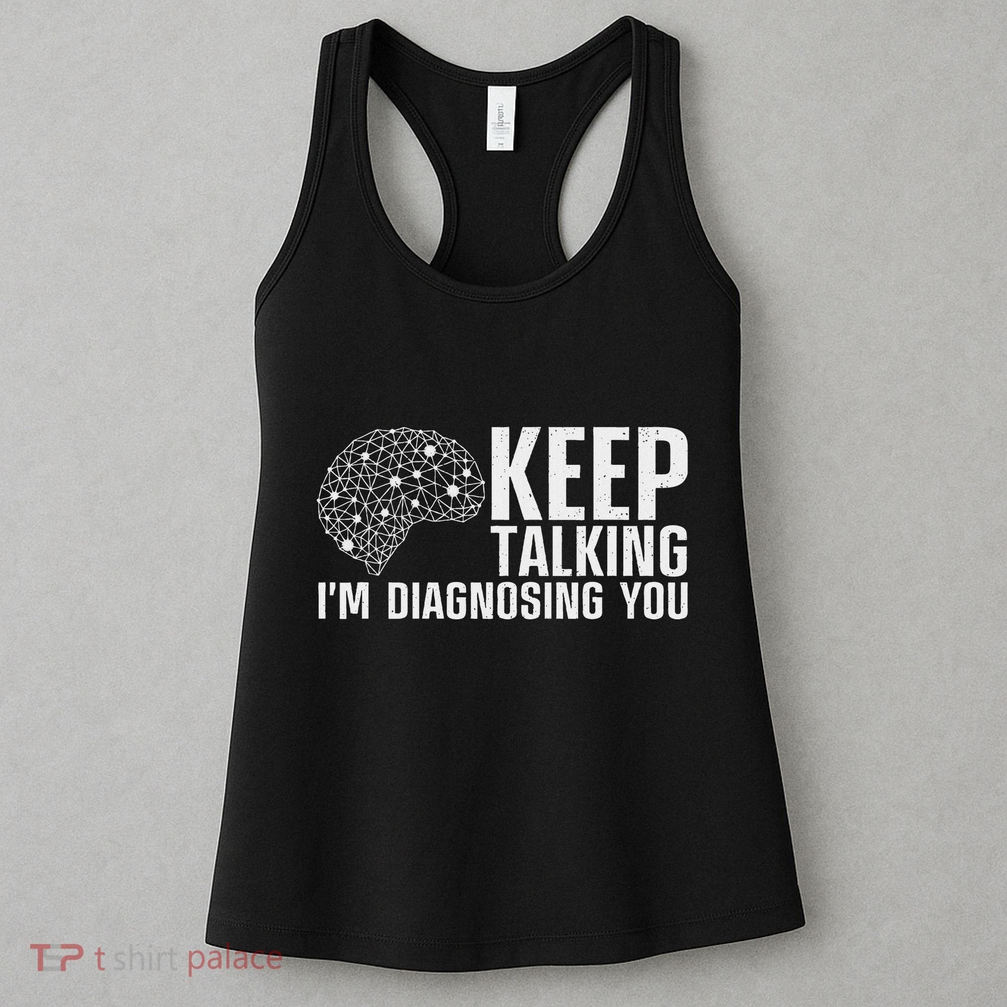 Funny Psychologist Art For Women Psychology Graduation Women's Tank Top