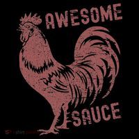 Funny Pets Awesome Sauce With Picture Of Rooster Coffee Mug thumb 5