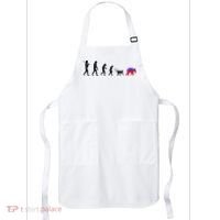 Funny Pro-Democrat Anti-Republican Devolution Apron thumb 0