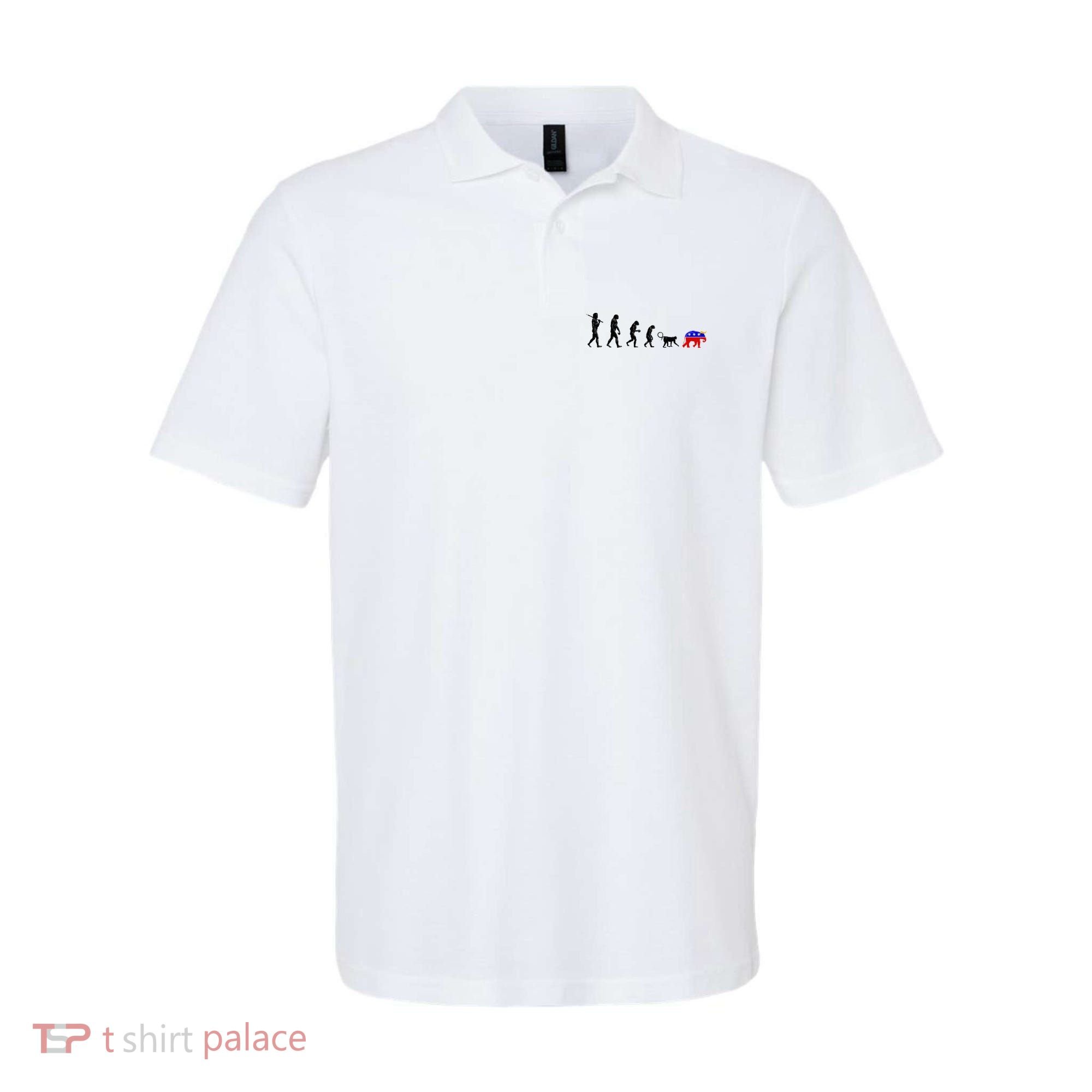 Funny Pro-Democrat Anti-Republican Devolution Polo
