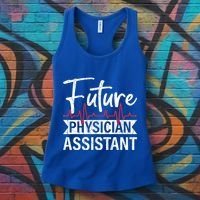 Future Physician Assistant Funny Pa Medical Student Graphic Gift Women's Tank Top thumb 3