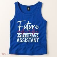 Future Physician Assistant Funny Pa Medical Student Graphic Gift Tank Top thumb 2
