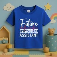 Future Physician Assistant Funny Pa Medical Student Graphic Gift Toddler T-Shirt thumb 3