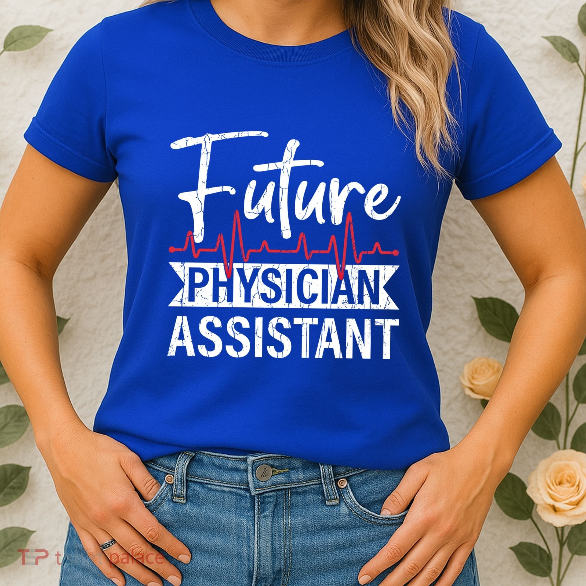 Future Physician Assistant Funny Pa Medical Student Graphic Gift Women's T-Shirt