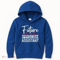 Future Physician Assistant Funny Pa Medical Student Graphic Gift Kids Hoodie thumb 0