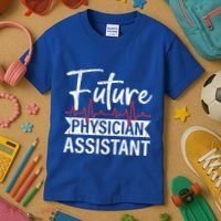 Future Physician Assistant Funny Pa Medical Student Graphic Gift Kids T-Shirt thumb 3