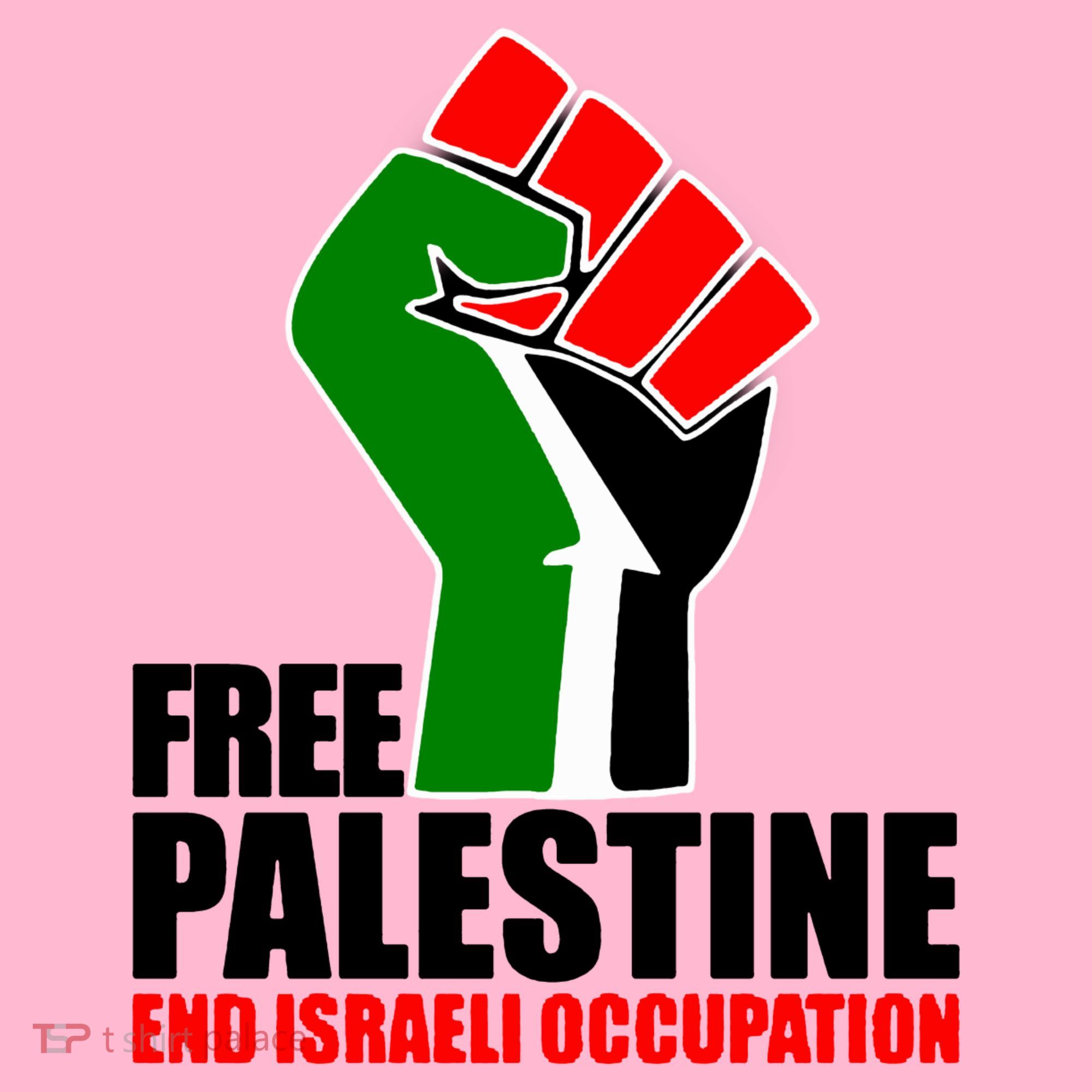 Free Palestine And End Israeli Occupation Coaster