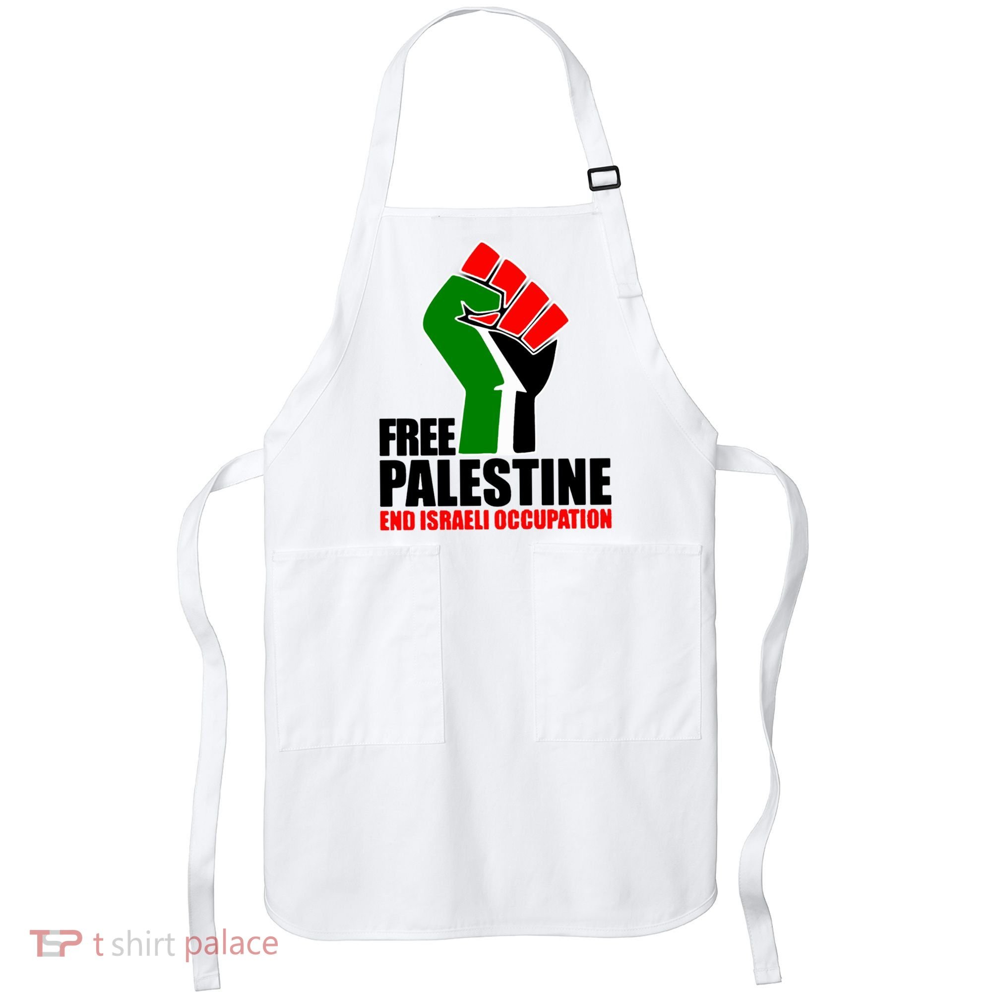 Free Palestine And End Israeli Occupation Apron