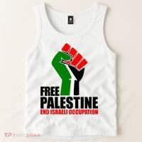 Free Palestine And End Israeli Occupation Tank Top thumb 2