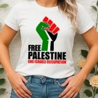 Free Palestine And End Israeli Occupation Women's T-Shirt thumb 2