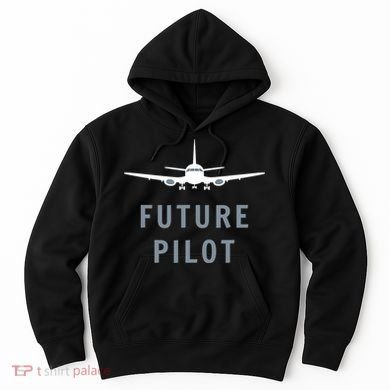 Future Pilot Aviation Airplane Hoodie