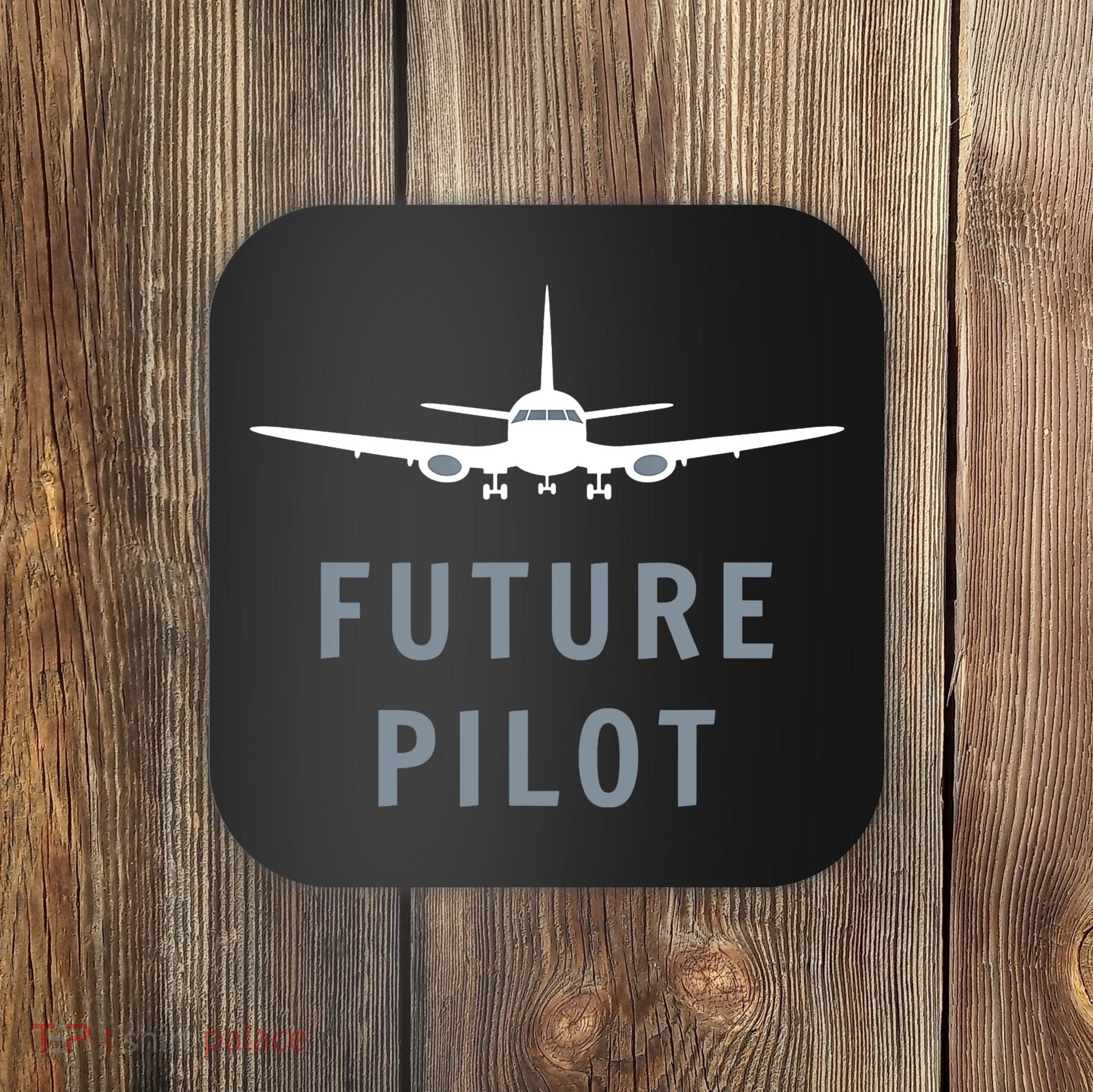 Future Pilot Aviation Airplane Coaster