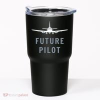 Future Pilot Aviation Airplane Tumbler thumb 0