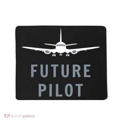 Future Pilot Aviation Airplane Mousepad