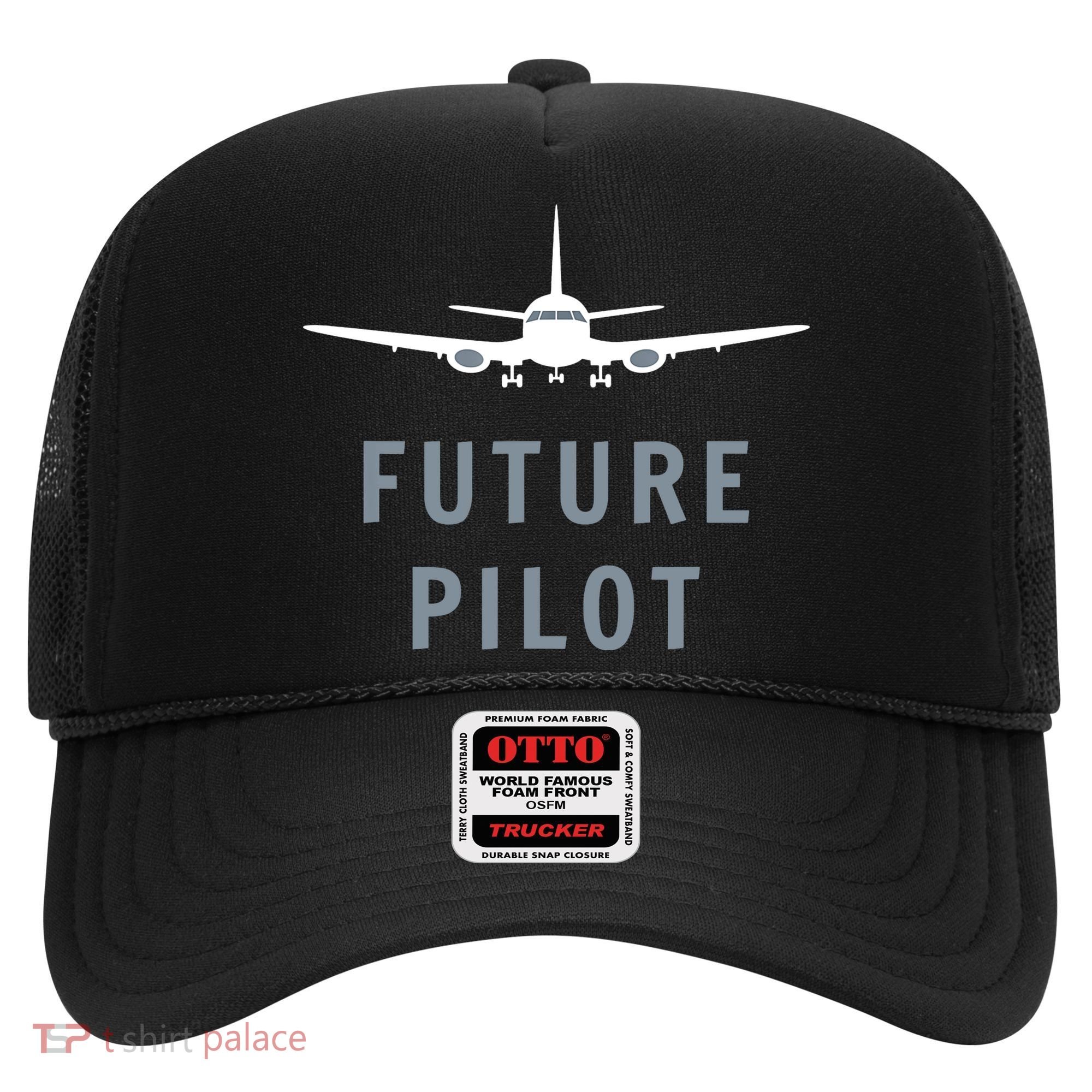 Future Pilot Aviation Airplane Hat
