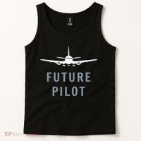 Future Pilot Aviation Airplane Tank Top thumb 2