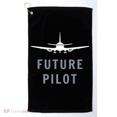 Future Pilot Aviation Airplane Golf Towel