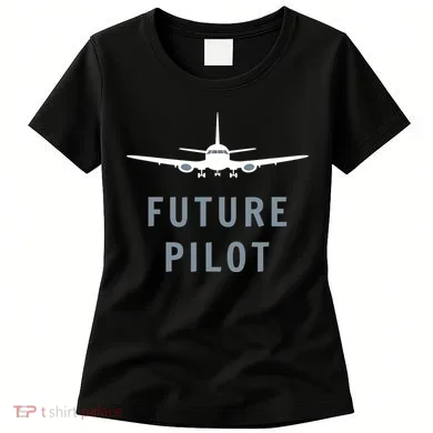 Future Pilot Aviation Airplane Women's T-Shirt