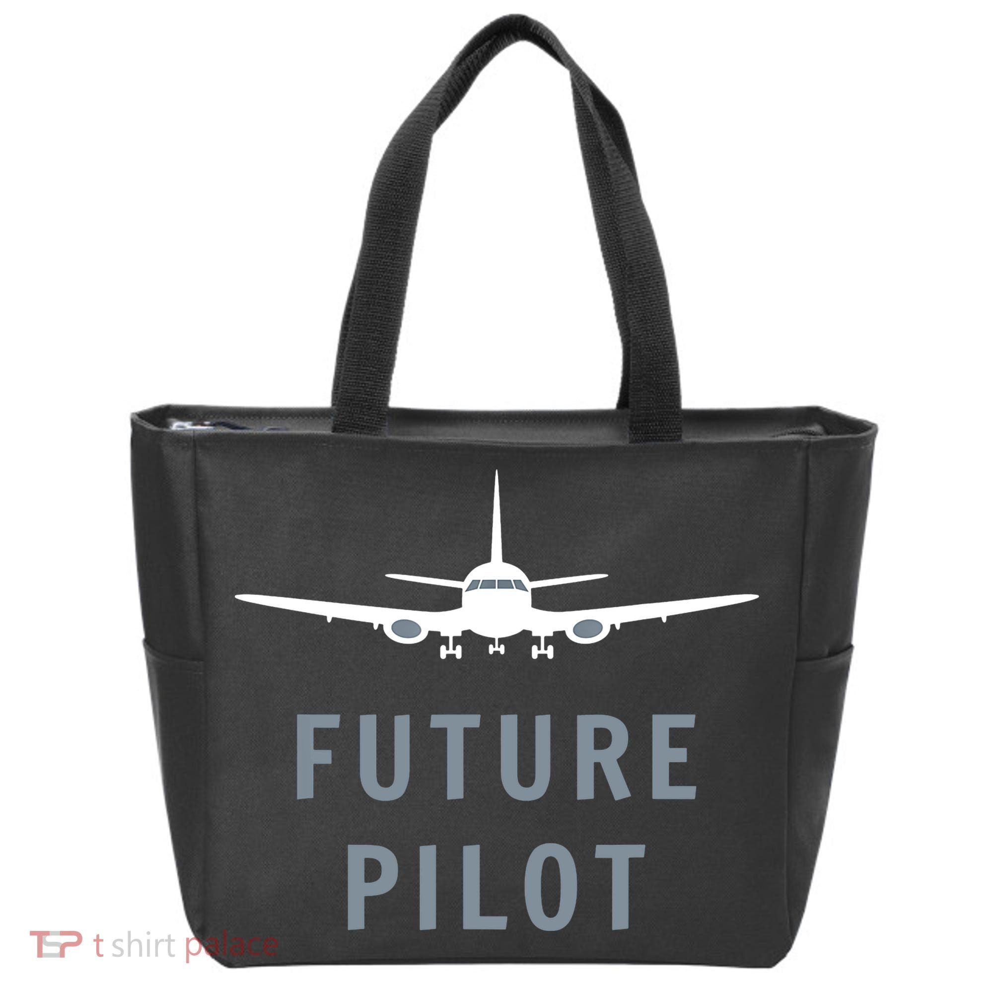 Future Pilot Aviation Airplane Tote Bag