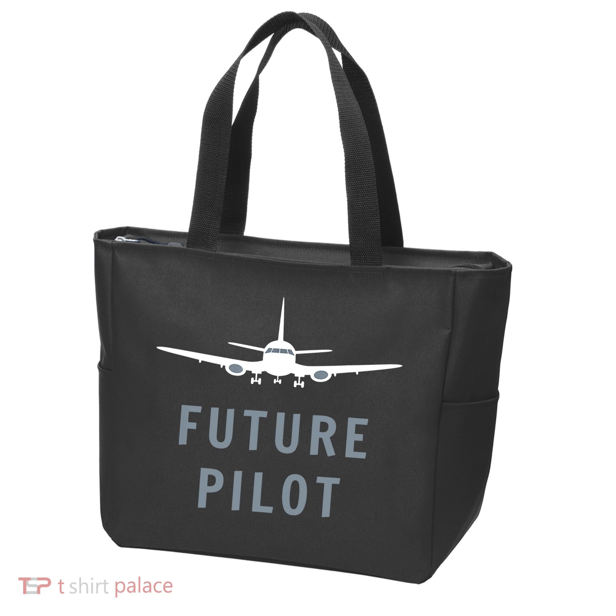 Future Pilot Aviation Airplane Tote Bag