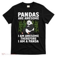 Funny Panda Art For Women Giant Panda Bear Panda Lovers T-Shirt thumb 0