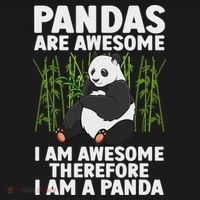 Funny Panda Art For Women Giant Panda Bear Panda Lovers Women's Tank Top thumb 5