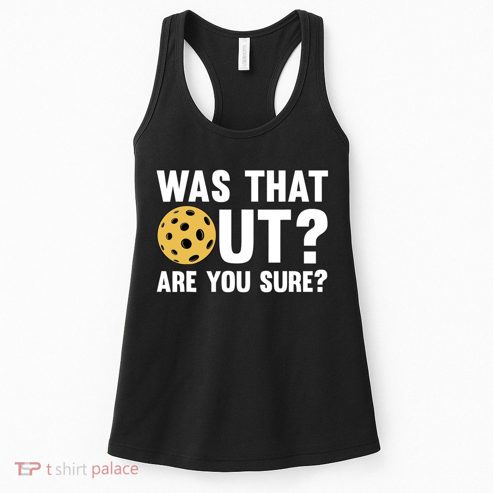 Funny Pickleball Art For Pickleball Lover Sport Women's Tank Top
