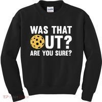 Funny Pickleball Art For Pickleball Lover Sport Kids Sweatshirt thumb 0