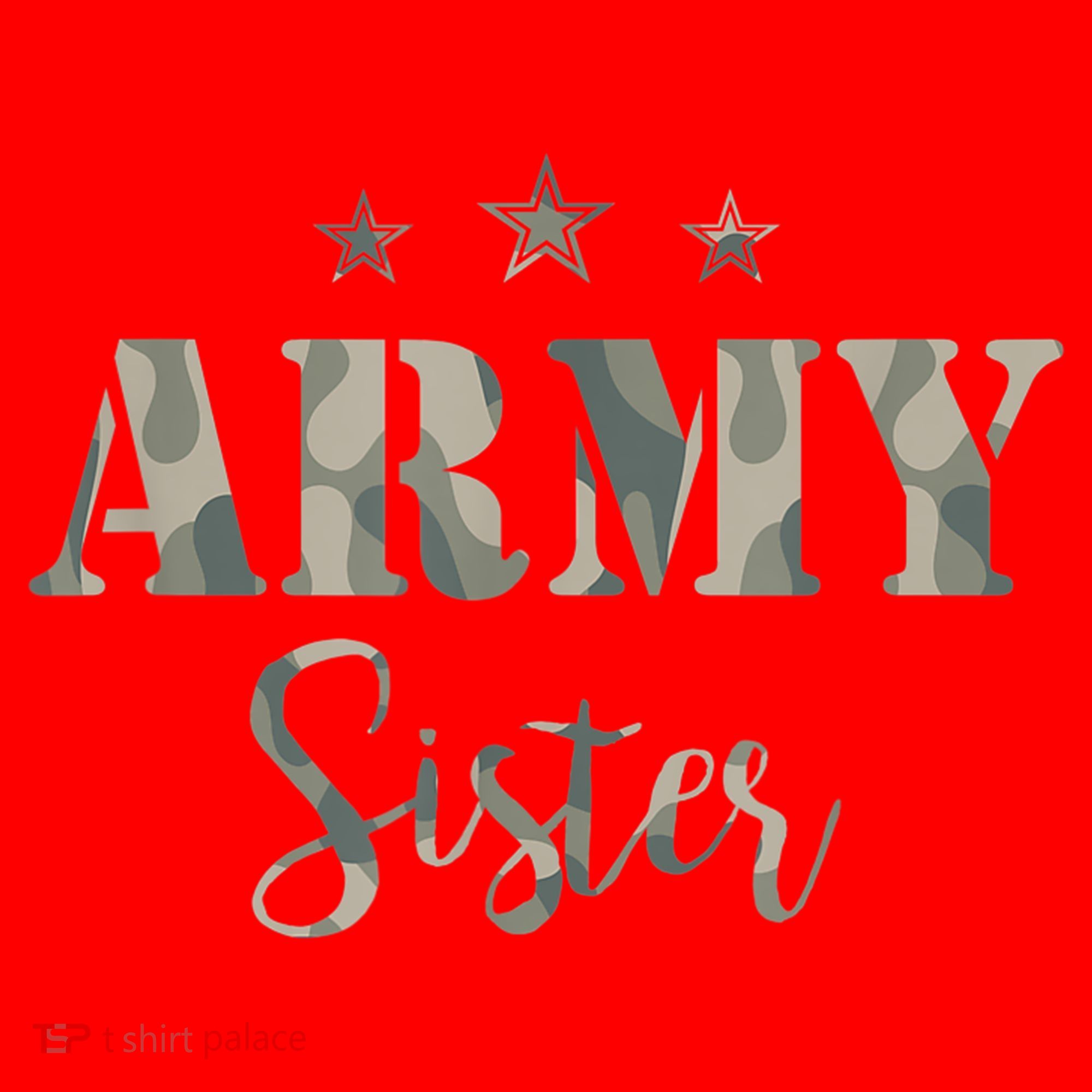 Funny Proud Army Sister Gift Camouflage Shirt Army Sister Gift Santa Hat