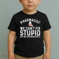 Funny Pharmacy Art Pharmacy Tech Pharmacist Toddler T-Shirt thumb 2
